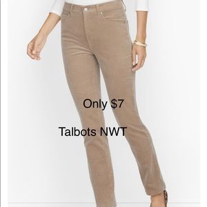 Talbots NWT slimming cords 16P